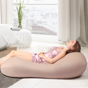 <span class=keywords><strong>Puff</strong></span> de espuma viscoelástica Cloud Pod, cómodo para la piel, mueble para el hogar, sillón Cloud Pod, sofá cama de gravedad cero, puf. - Product Image 2