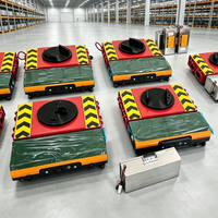 Chariot de manutention électrique pour charges lourdes, fourni par l'usine, avec structure compacte pour applications en atelier confiné