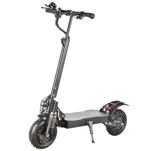 Beliebteste 48V 1200W Doppel motoren 2400W Elektro roller Mit 11 Zoll Offroad Reifen 2 Räder E Roller