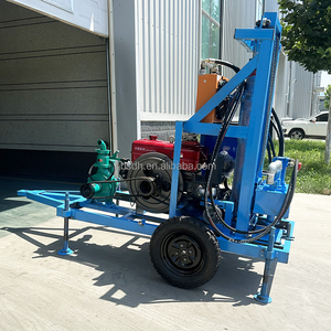 Vente directe usine – Foreuse rotative pour puits <span class=keywords><strong>de</strong></span> 50m, 60m, 100m, 25HP, portable, avec <span class=keywords><strong>pompe</strong></span> à eau - Product Image 6