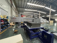 Machine de découpe horizontale automatique haut de gamme pour mousse, éponge, EVA, XPE, PE, haute précision, précision de ±0,05 mm