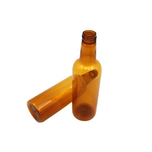 Ruipack ขวดน้ำผลไม้สีเหลืองอำพันขนาด150มล. 250มล. <span class=keywords><strong>500</strong></span>มล. ขวดพลาสติกสำหรับผลิตน้ำผลไม้พร้อมฝาอลูมิเนียม - Product Image 3