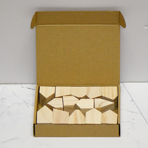 Onafgewerkt <span class=keywords><strong>Diy</strong></span> Houten Ambacht Miniatuur Eco-Vriendelijke Lege Huisvorm Hout Voor Schilderen En Snijden - Product Image 5