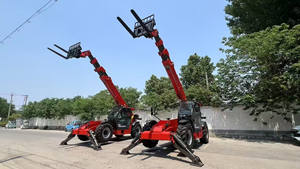 4WD <span class=keywords><strong>4</strong></span> Wheel Drive 5 Ton Brazo telescópico Manipulador telescópico 7m Telescopio diesel hidráulico Carretilla elevadora - Product Image 2