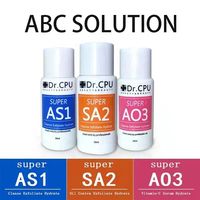 Solution de peeling liquide pour machine Hydra AS1 SA2 AO3, savon plastique, forme de peeling aquatique, hydratant et nourrissant pour le visage