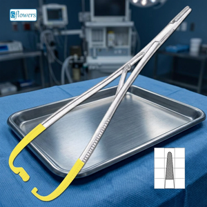 Porte-aiguille manuel Lichtenberg TC Base d'instruments chirurgicaux en acier inoxydable et titane - Product Image 4