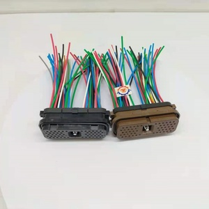Conector de Placa de Computadora Negra XUNPO para Excavadora de Orugas E320D E329D E336D, Conector de Controlador 153-2620 153-2630 - Product Image 6