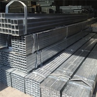 Tubo de Acero Cuadrado al Carbono Laminado en Caliente Q235B Q355B, Tubería de Acero Cuadrada Soldada para Construcción de Estructuras Metálicas