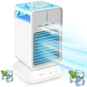 2000mAh Mini Table Multi-fuctional Personal refroidisseur d'air climatiseur Artic Conditioner Air Cooler Fan With Humidification