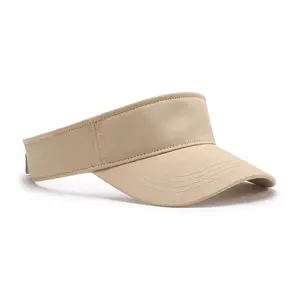 Topi tanpa atasan anti UV wanita, topi pelindung terik matahari besar musim panas