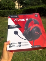 Headset Gaming DJ HyperX Cloud II Wired Active Noise Cancelling Over-Ear dengan Suara Surround 7.1, Chipset Realtek, Kontrol Sentuh, dan USB
