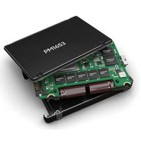 Nouveau SSD interne d'entreprise PM1653 MZILG3T8HCLS-00A07 de 2,5 pouces, 3,84 To, interface SAS, port d'extension SATA pour serveurs