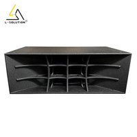 Lsolution F221 Dual Haut-parleurs de caisson de basses puissants de 21 pouces Impédance 4ohm