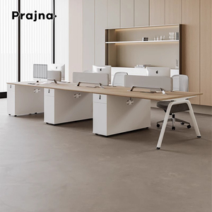 Văn phòng hiện đại nhân viên deskluxury văn phòng bàn mới nhất thiết kế nội thất văn phòng và Máy Trạm máy tính bảng - Product Image 5