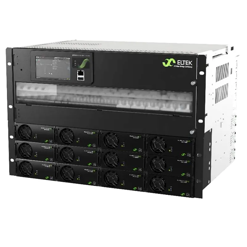 ELTEK FP2 48V 24KW Penyearah Flatpack2 48/2000 SHE 5U-7U Integrated Telecom Power Supply System (CTO20405.nnn)