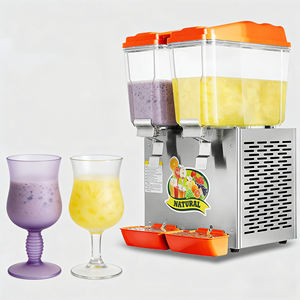 Máquina Dispensadora de Jugos Comercial de 1/2/3 Tanques de Acero Inoxidable, Extractor de Jugos y Bebidas Comercial, Gran Capacidad al por Mayor - Product Image 4