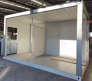 Casa Modular Contemporánea Personalizable con Certificación CE, Casa Contenedor Plegable y Portátil de 20 pies, 30 pies, 40 pies - Product Image 2