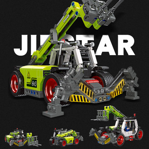 57003 Nuevo Modelo de Montacargas para Niños, Juguete de Vehículo de Ingeniería, Bloques de Construcción de Plástico ABS, Ladrillos DIY para Niños de 5 a 7 Años - Product Image 2