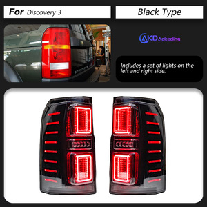 Land Rover Discovery 3 4 Montaje de luces traseras LED negras ahumadas resistente al agua actualización no destructiva para modificación de dirección - Product Image 2