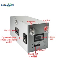 VOLOND 12V LiFePO4 Batteriebox-Set 4S DIY Stahl 280K 280Ah 300Ah Solarspeichersystem 7KWh