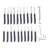 Kit d'outils de serrurier maître, plus de 100 pièces, ensemble complet pour les serrures de maison, de voiture et commerciales