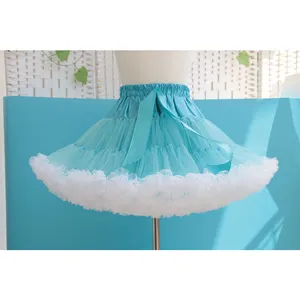 Factory direct sales cheap short fluffy girl women tutu skirt pettiskirt daily wear skirt dance skirt