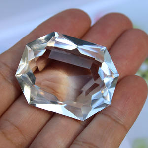 <span class=keywords><strong>Prix</strong></span> de gros vente chaude <span class=keywords><strong>diamant</strong></span> octogonal en cristal de quartz clair naturel taillé pour pendentif - Product Image 4