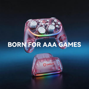 Joystick Inalámbrico para Juegos KS55 con Batería de Larga Duración y Retroiluminación RGB - Product Image 5