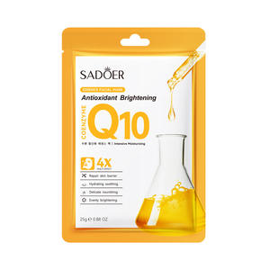 Masques faciaux de la série Vitamine 25g Hydratants et nourrissants B5/B3 Masques faciaux hydratants et régénérants - Product Image 6