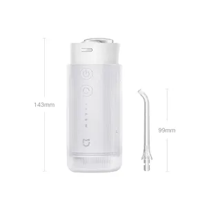 Hydropulseur électrique F400 portable, irrigateur buccal, éliminateur de plaque dentaire, réservoir d'eau extractible de 200 ml - Product Image 6