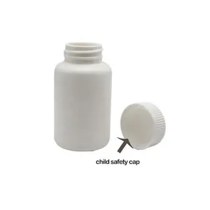 10ml 30ml 50ml 60ml 100ml HDPE White Pharmazeut ische Pillen flasche Hdpe Plastic Medicine Bottle
