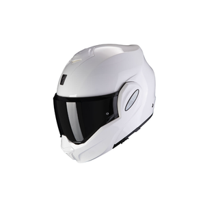 Casco Modular Scorpion Exo Tech Evo Solid Blanco M - Product Image 1