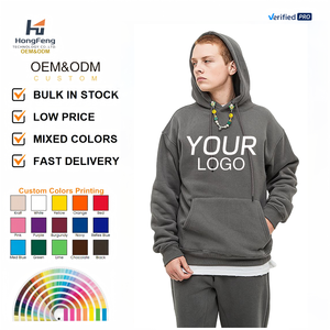 2025 OEM <span class=keywords><strong>tapisserie</strong></span> à capuche poids lourd fermeture éclair parc élégant Logo personnalisé imprimé femmes hommes sweats à capuche - Product Image 1