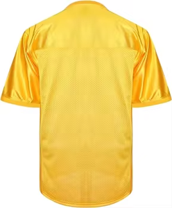 เสื้อฟุตบอลโอเวอร์ไซส์ผ้าโพลีเอสเตอร์แบบครอปปักลายฮิปฮอปประดับเพชรสำหรับผู้ชาย - Product Image 4