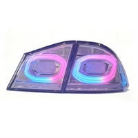 Nouveau Style RGB feux arrière voiture feu arrière Led pour Honda pour Civic 2005-2012 FD2 RGB feux arrière