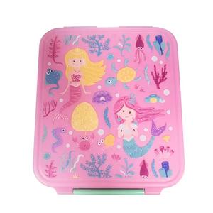 R2507-569 Stock Children's 4-Compartment Bento <strong>Lunch</strong> <strong>Box</strong> Food Grade Silicone Fresh-Keeping Soup Cup &amp; <strong>Box</strong> for Students - Product Image 6