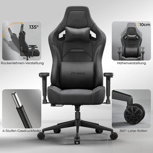 Sedia da Gaming Economica in Tessuto Cremisi per il Perù, la Migliore Sedia da Gaming Argentina in Offerta - Product Image 2