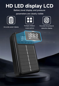 Cross border nuovo mobile jump starter con una super grande capacità di 12000mAh staccabile banca di energia solare all'aperto con pompa ad aria - Product Image 3