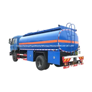 DongFeng 10000 ליטר דלק טנק משאית דלק מכלית עבור משאית