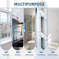 Calfeutrage en silicone tout usage adhésif en silicone résistant aux moisissures mastic en silicone transparent et imperméable à l'eau adhérence plus forte gel résistant au soleil