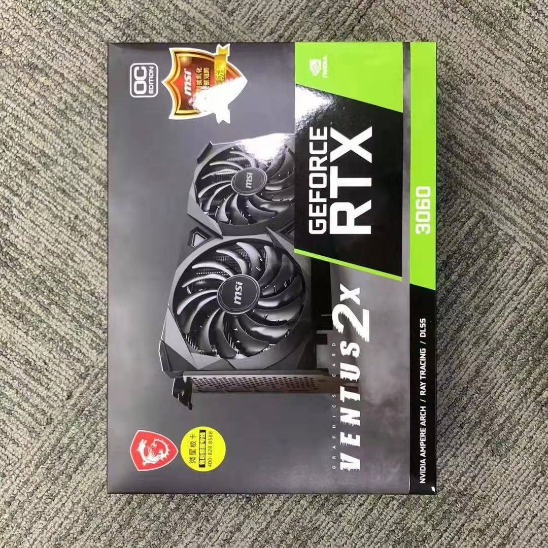 M si ventu 2x ge force RTX 3060 12 Гб игровая компьютерная видеокарта oc, оптовая продажа, новый Настольный gddr5