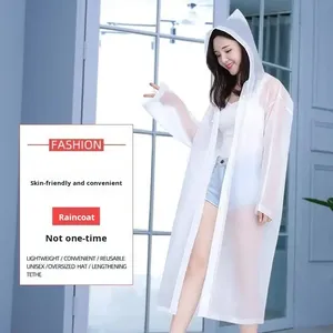 एवा ने बाहरी हाइकिंग वयस्क के लिए डिस्पोजेबल पूर्ण शरीर की लंबी पोर्टेबल बारिश - Product Image 2