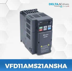 อินเวอร์เตอร์ Delta MS300 รุ่น VFD11AMS21ANSHA 200-240V 1 เฟส 2.2 กิโลวัตต์ 3 แรงม้า - Product Image 1