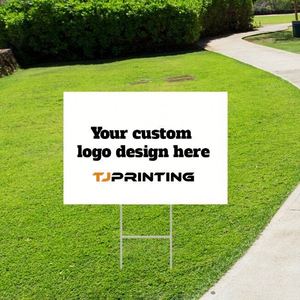 Panneau de jardin double face en PVC durable avec impression personnalisée, résistant à l'eau, aux UV et écologique, avec logo personnalisé - Product Image 4