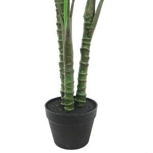 Искусственное дерево Зебра Галакси 120 см, имитация тропического растения для декора дома, офиса, отеля, для использования внутри и снаружи помещений - Product Image 3