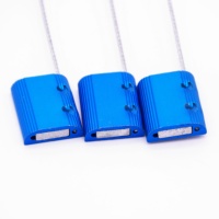 Sceau de câble de sécurité pour conteneur de camion, en extrusion de zinc de haute qualité, diamètre 2,5 mm, avec numéro