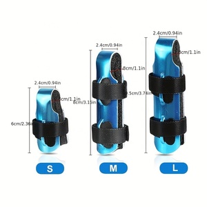 손가락 지지대 보호대, 골절된 손가락 교정 관절염 너클 고정용 부목 - Product Image 5