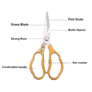 مقبض مريح شديد التحمل من الفولاذ المقاوم للصدأ للأغذية والدجاج واللحوم - Product Image 3