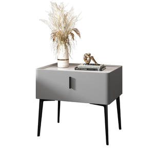 High-end Luxurious Modern Full-wooden Eco-friendly Durable <strong>Mini</strong> Nightstand with 1 <strong>Drawer</strong> for Home Bedroom Hotel Use - Product Image 6