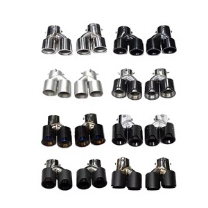 Terminali di Scarico per Auto X3 X4 M40i in Acciaio Inox 304 con Rivestimento in Fibra di Carbonio M Performance Spessore 1,5mm Garanzia 1 Anno SYPES - Product Image 3